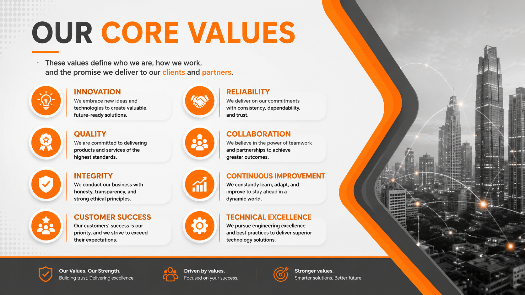 Our Core Values